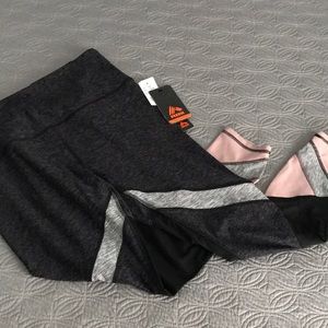 RBX Active 7/8 leggings with mesh NWT